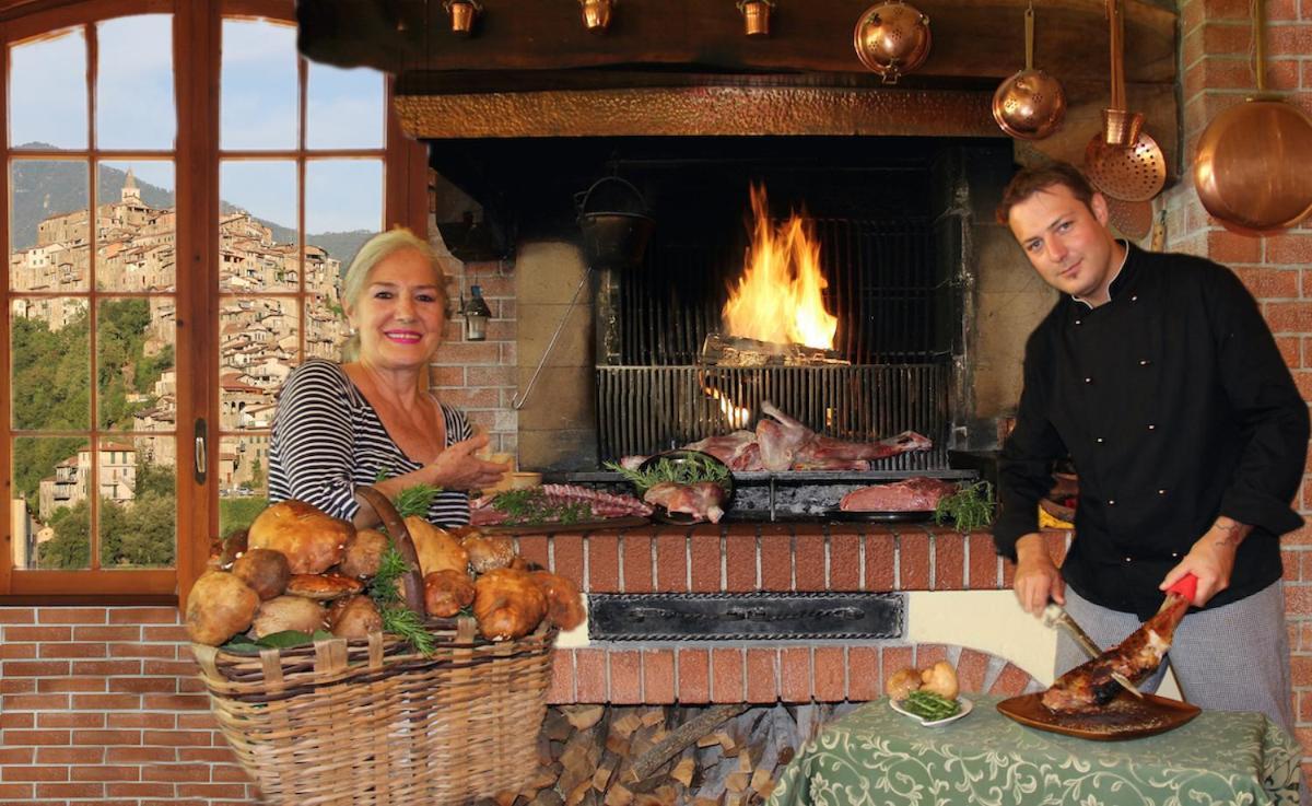 La Favorita Apricale B&B & Ristorante Eksteriør bilde